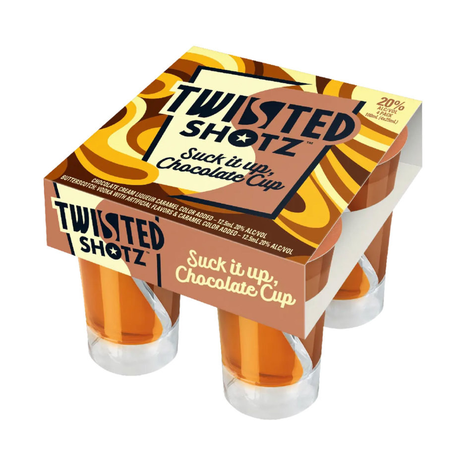 Twisted Shotz Suck It Up Chocolate Cup