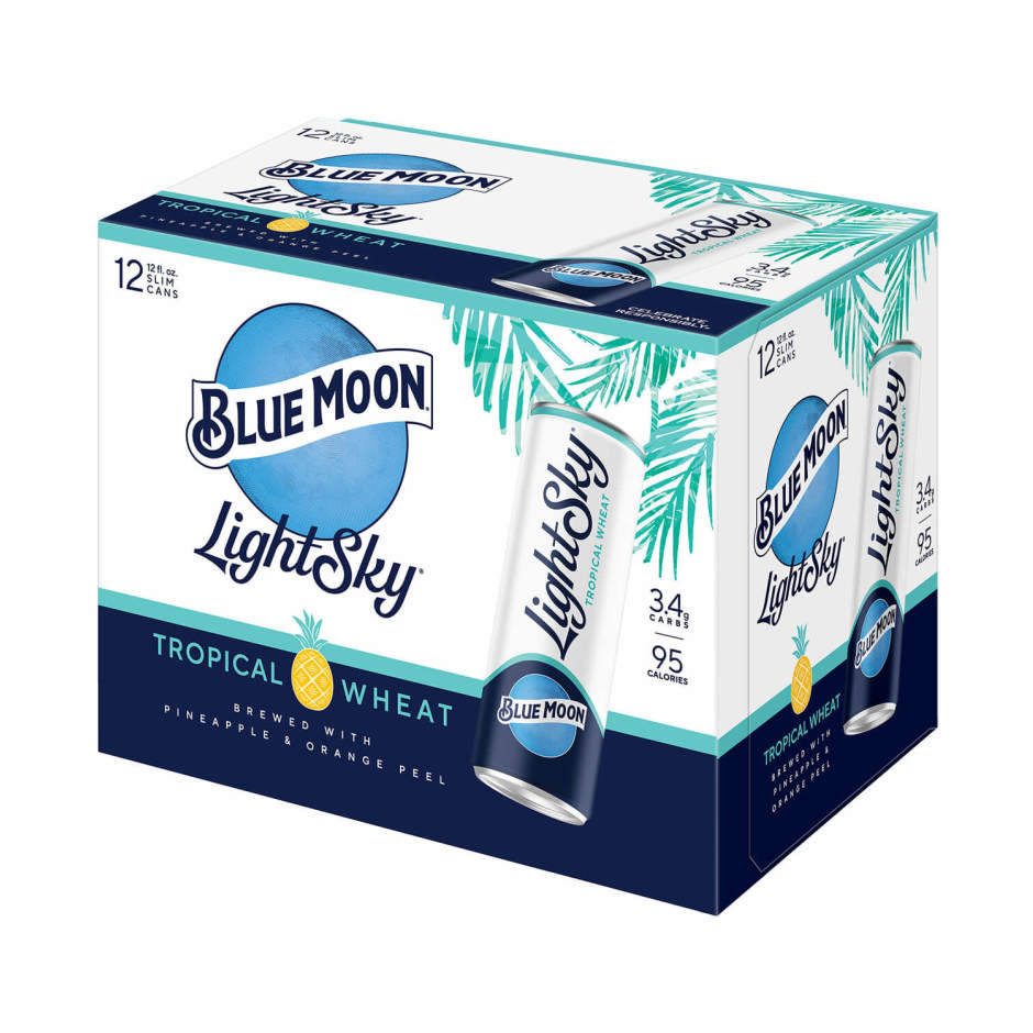 Blue Moon Tropical Light Sky