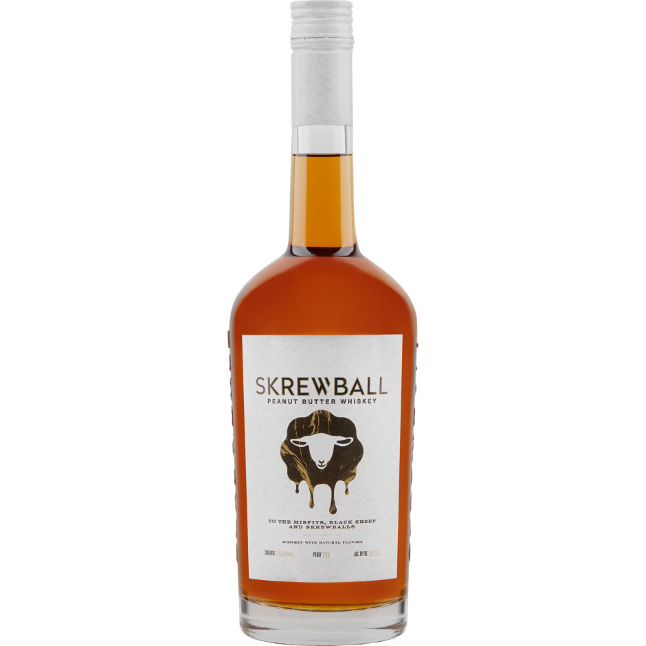 Skrewball Peanut Butter Whiskey with Natural Flavors