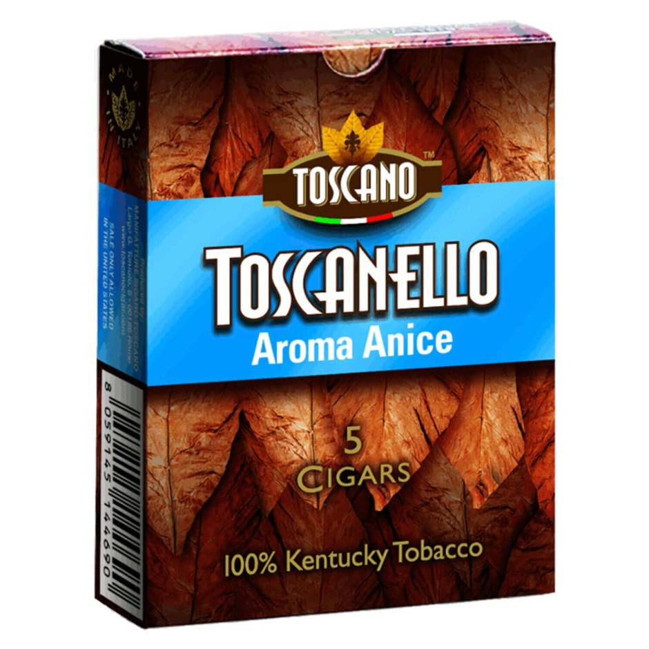 licorice tobacco Toscano Toscanello Licorice Anise Short