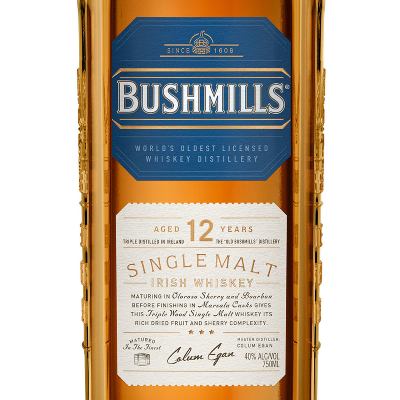 Bushmills 12 Year Irish Whiskey