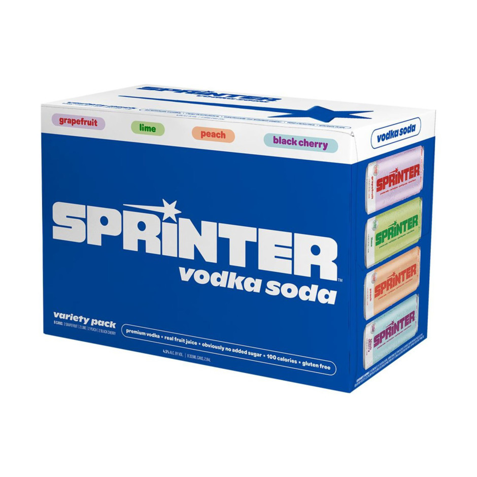 Sprinter Vodka Soda Variety Pack
