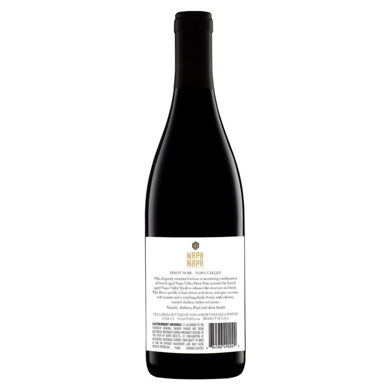 Napa by N.A.P.A. Pinot Noir