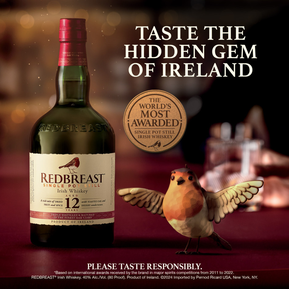 Redbreast 12 Year Old Single Pot Still Irish Whiskey