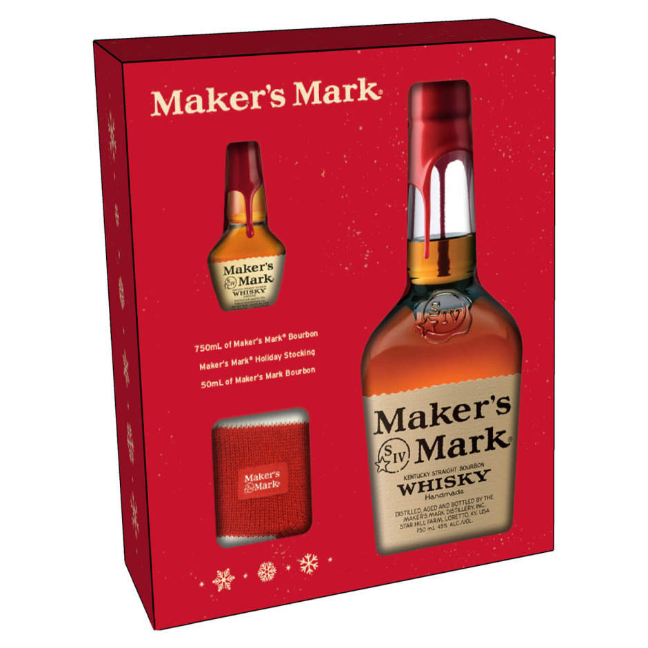 Maker's Mark Bourbon with Mini & Stocking