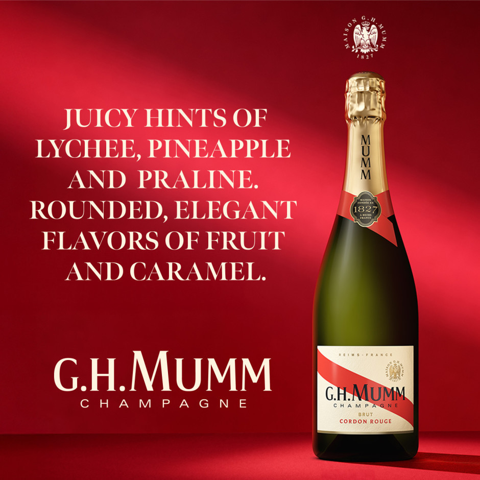 G.H.Mumm Grand Cordon Champagne