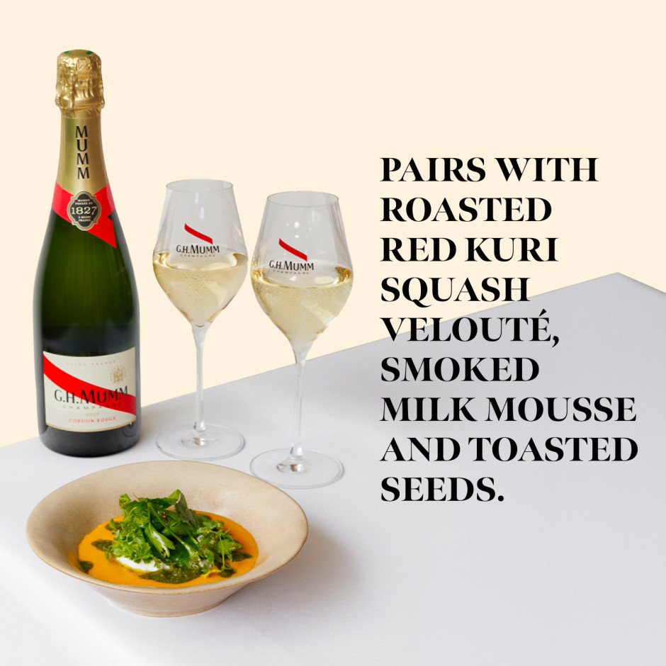 G.H.Mumm Grand Cordon Champagne