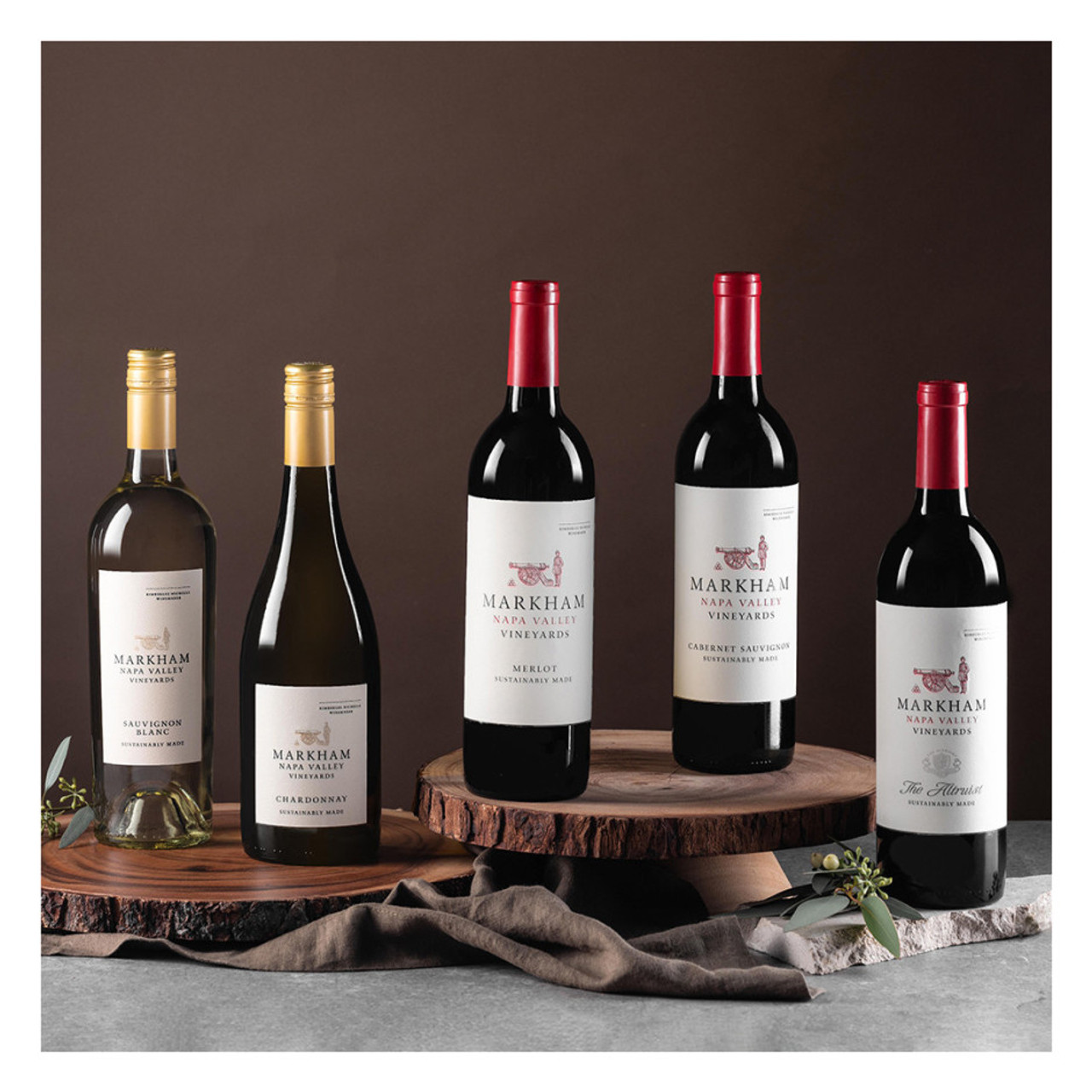 【未開封】Mercian MARKHAM MERLOT 赤ワイン 4本セット マーカム メルロー ナパヴァレー