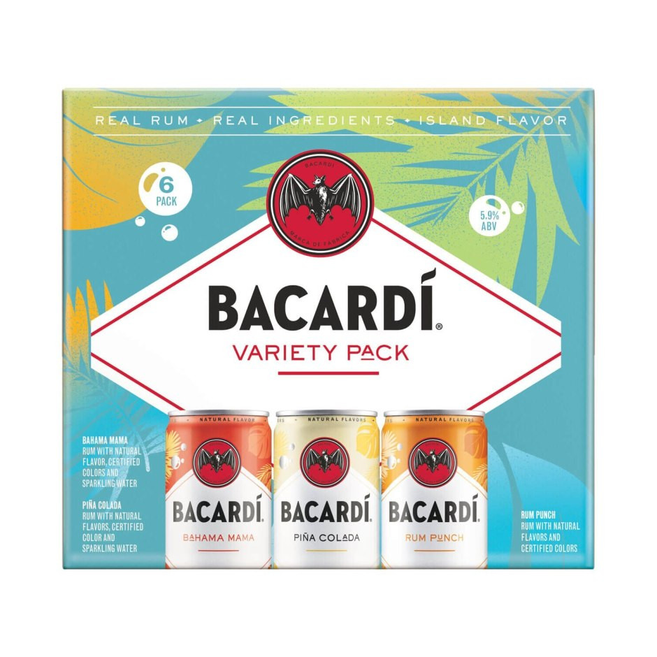 Bacardi Rum Paradise Variety Pack