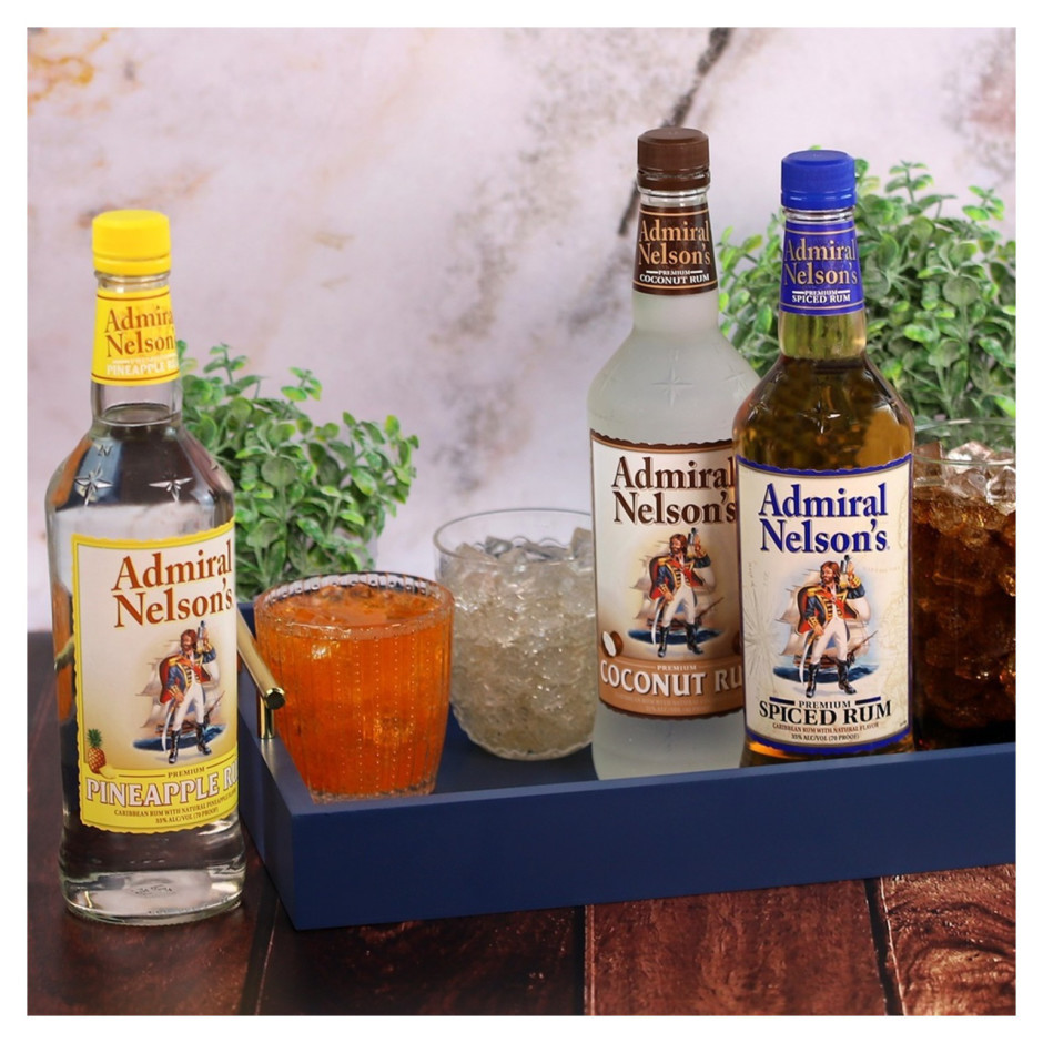 【販売終了】アドミラル Admiral ADMG0SGF MLT 　ギフトボトル Admiral Nelson's 101 Proof Spiced Rum