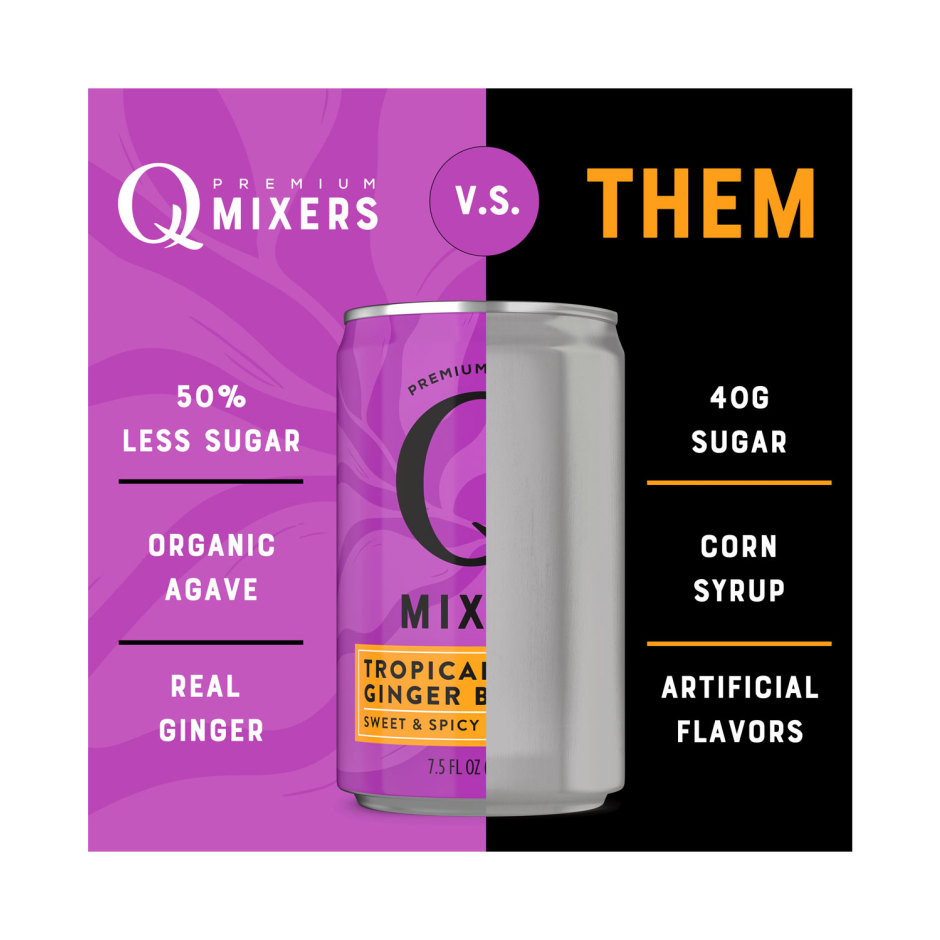 Q Mixers Ginger Beer Tropical