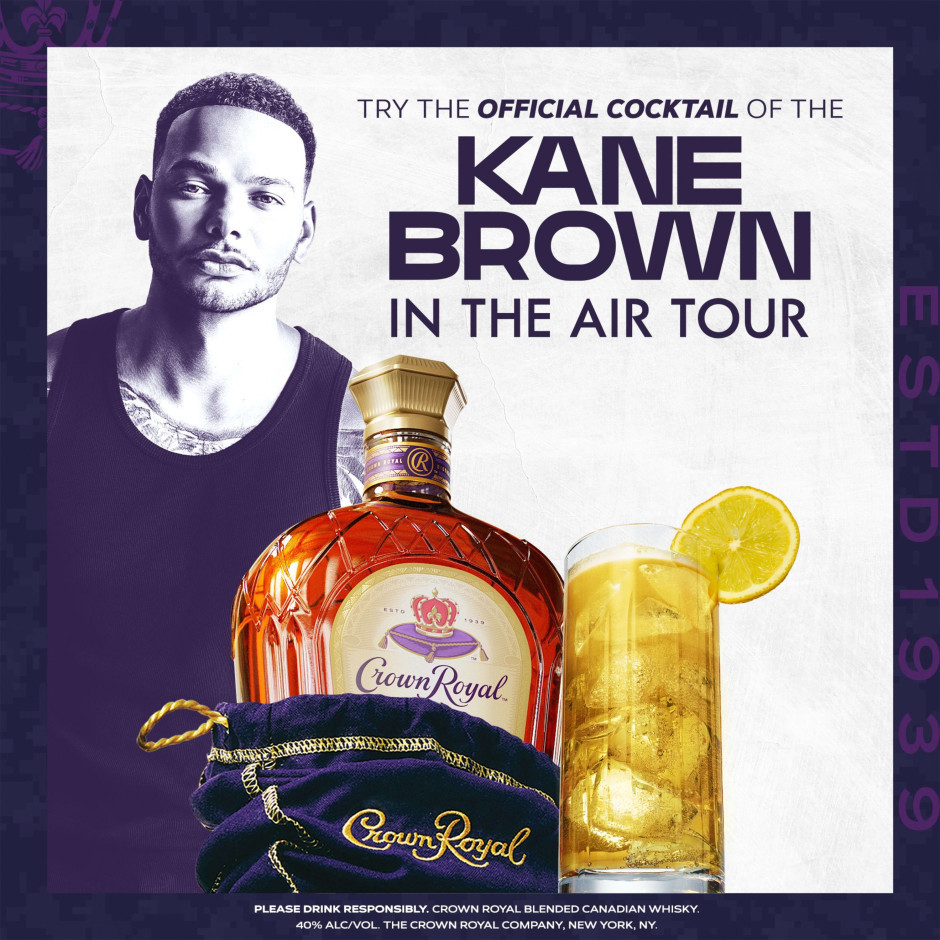 Crown Royal Deluxe Canadian Whisky with Camo Bag