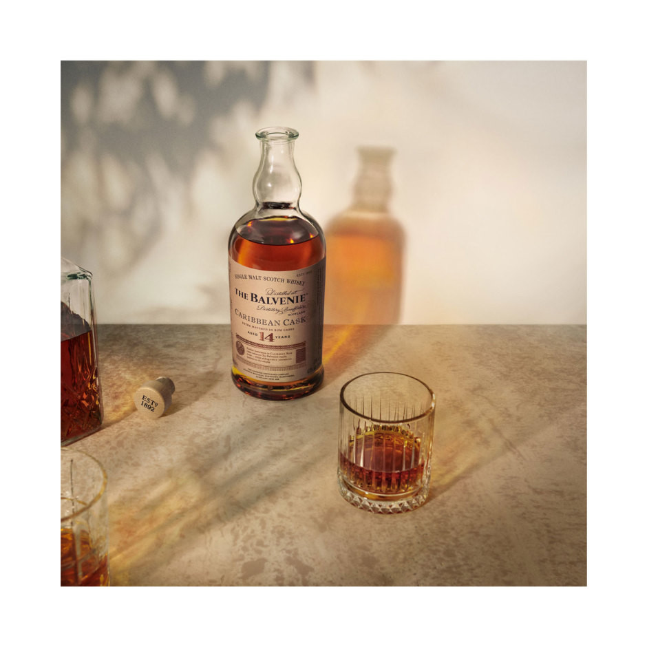 The Balvenie Caribbean Cask 14 Year Old Single Malt Scotch Whiskey