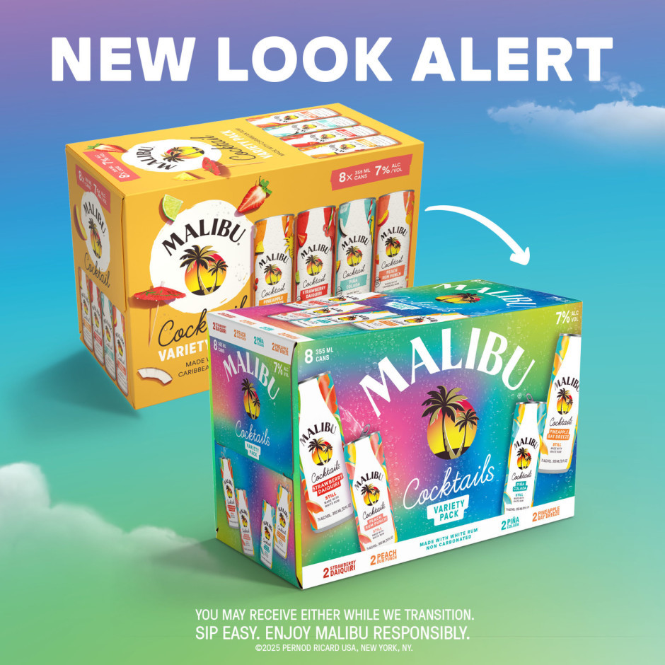 Malibu Ready to Drink Cocktail Variety Pack