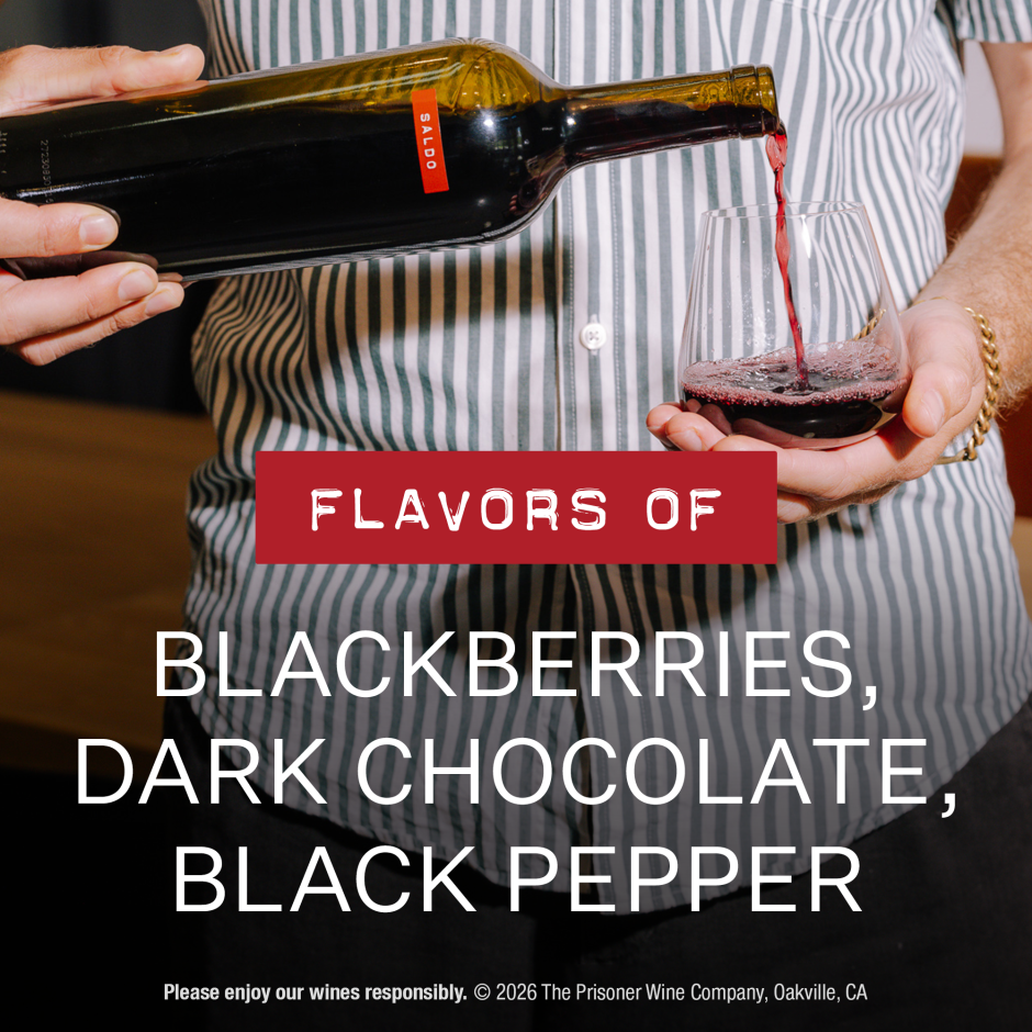 Saldo Zinfandel from The Prisoner Wine Company