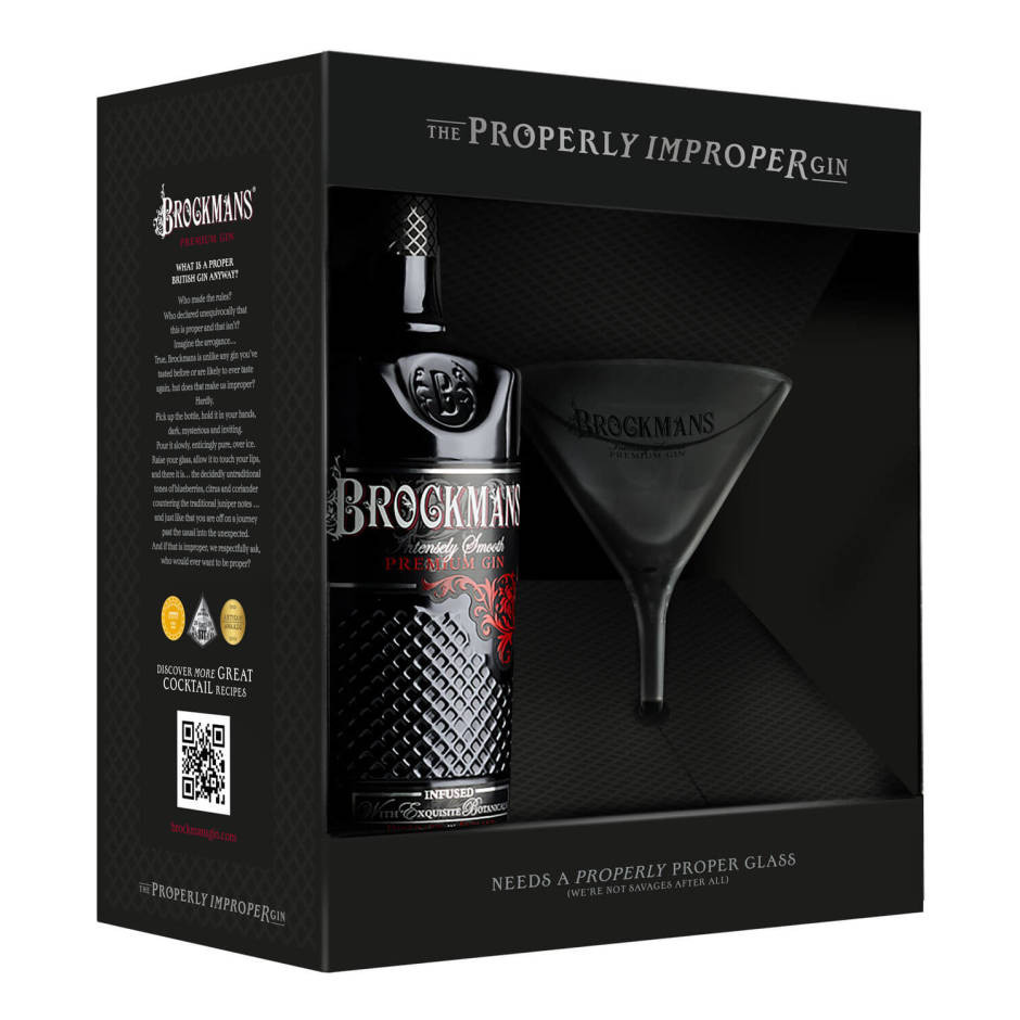 Brockmans Gin with Glass