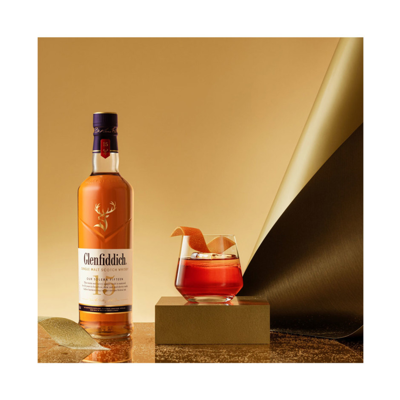 Glenfiddich Single Malt 15 Year Scotch