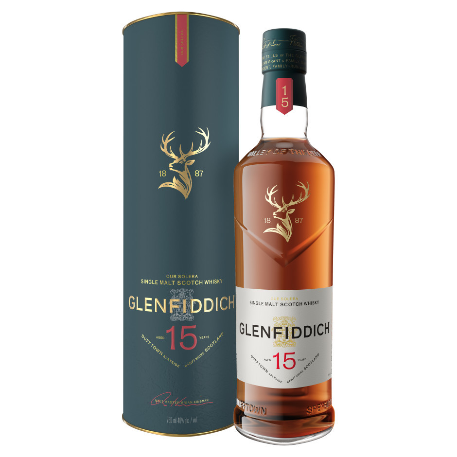 Glenfiddich 15 Year Old Single Malt Scotch Whisky
