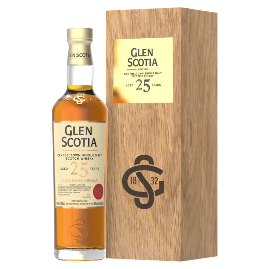 Glen Scotia 25 Year Single Malt Whiskey