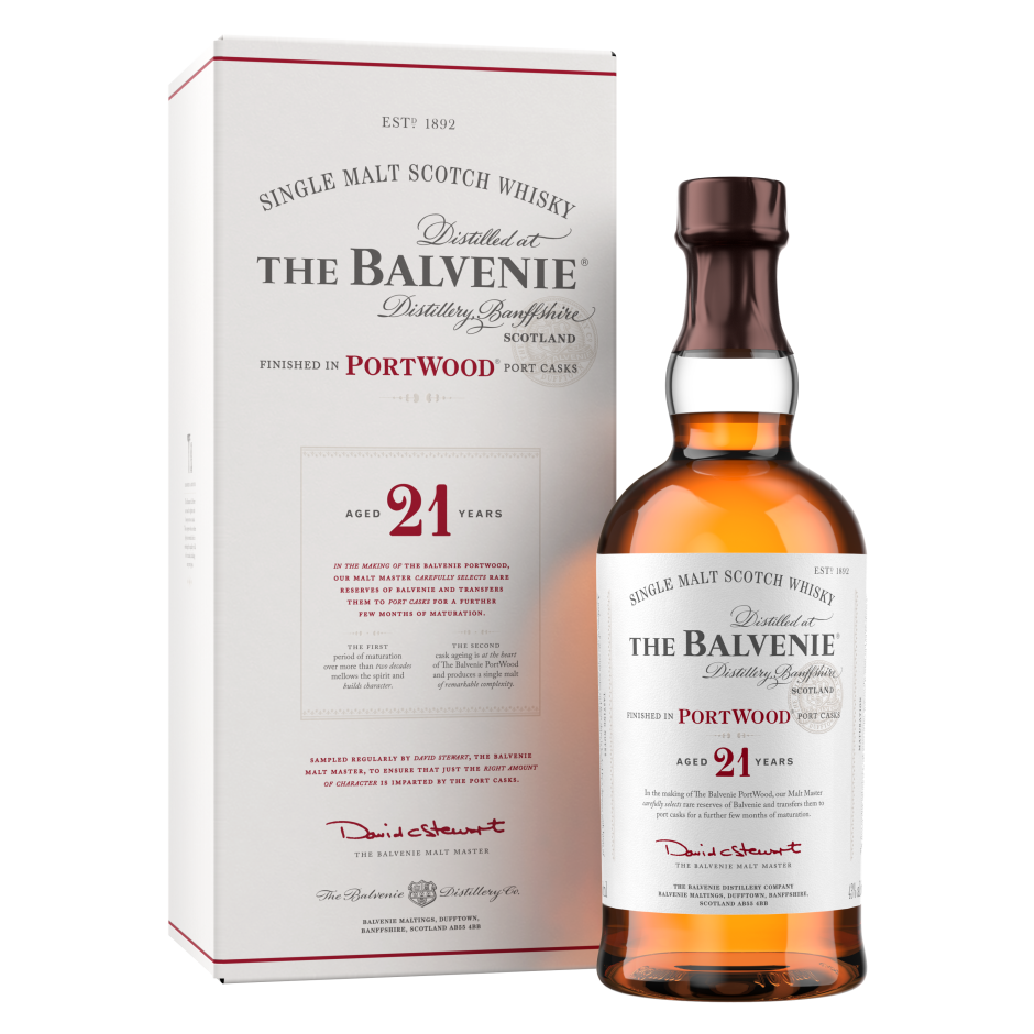 The Balvenie Portwood 21 Year Old Single Malt Scotch Whisky