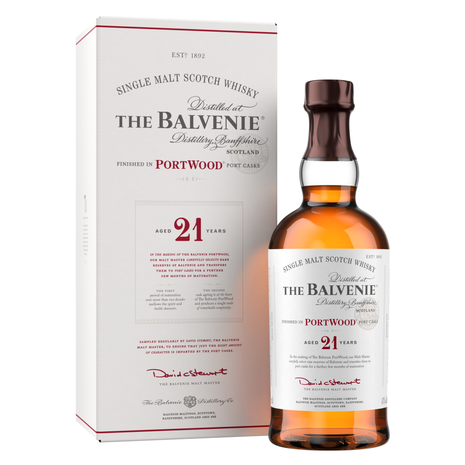 The Balvenie Portwood 21 Year Old Single Malt Scotch Whisky