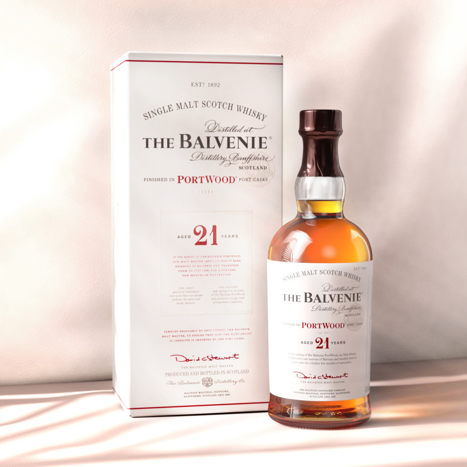 The Balvenie Portwood 21 Year Old Single Malt Scotch Whisky
