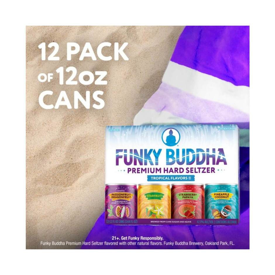 Funky Buddha Hard Seltzer Tropical Variety