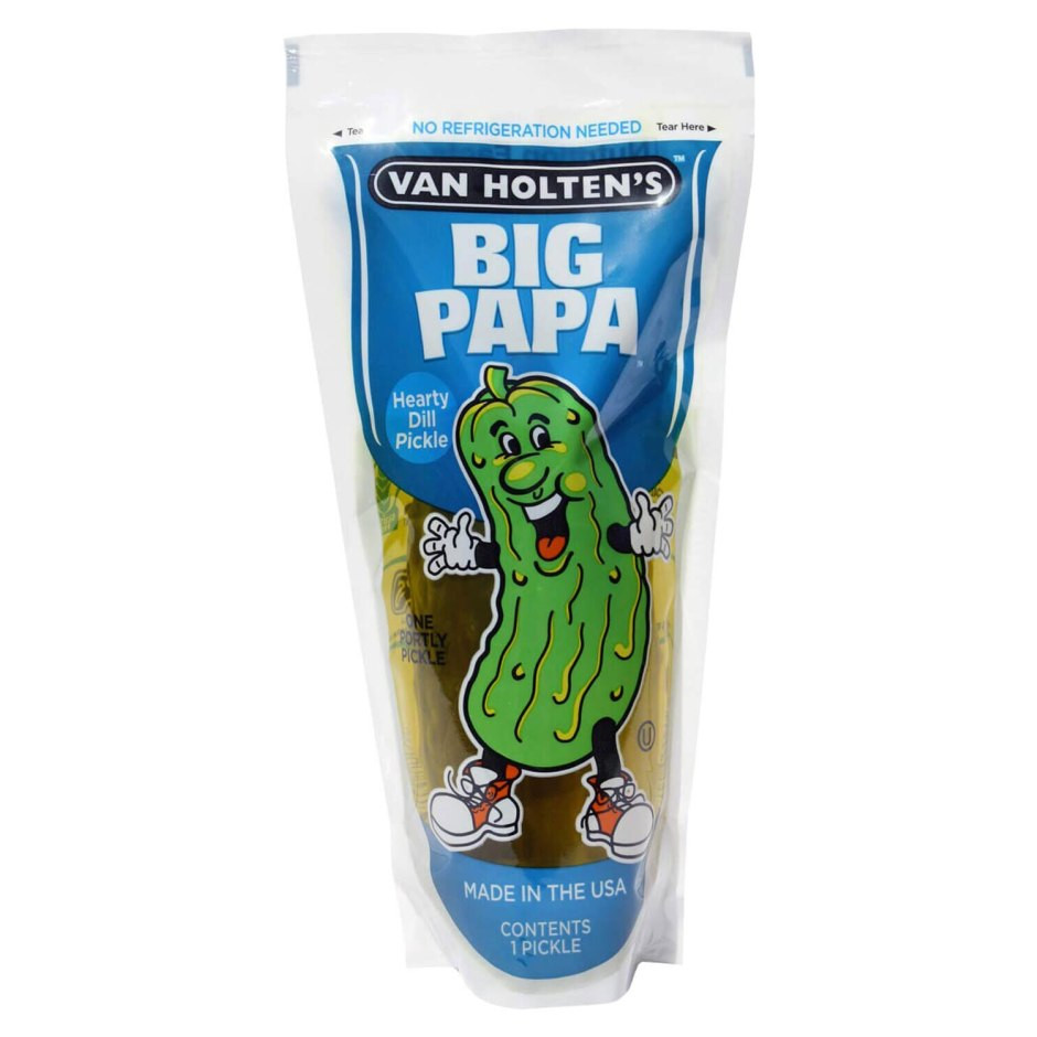 Van Holten Big Papa Dill Pickle Pouch