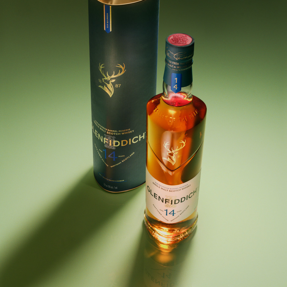 Glenfiddich 14 Year Old Bourbon Barrel Reserve Single Malt Scotch