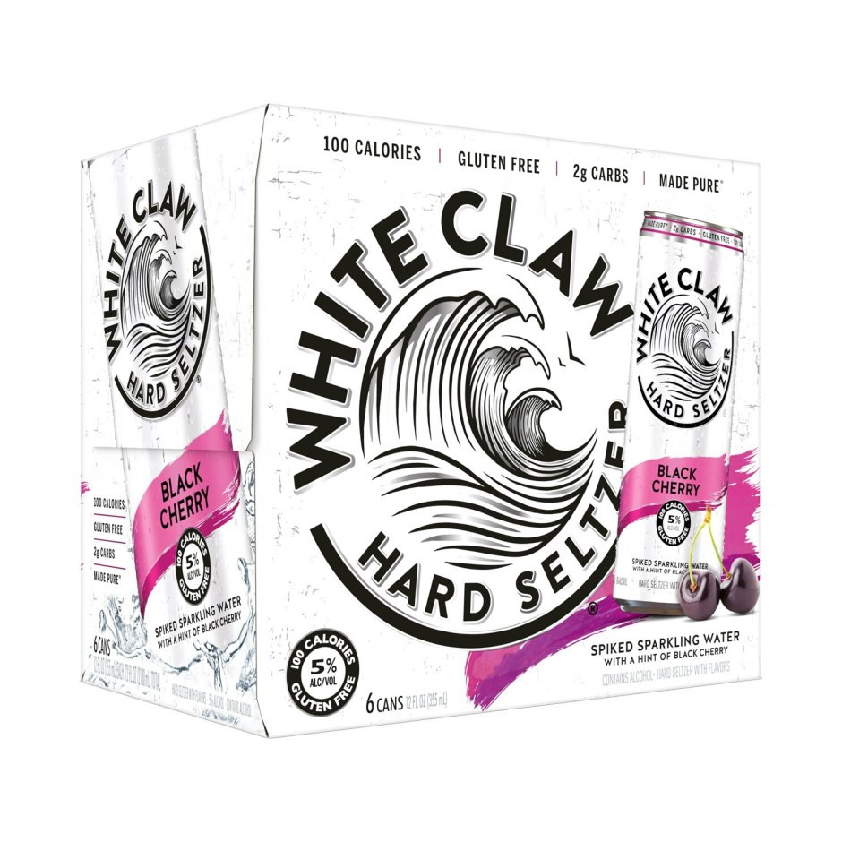 White Claw Hard Seltzer Black Cherry