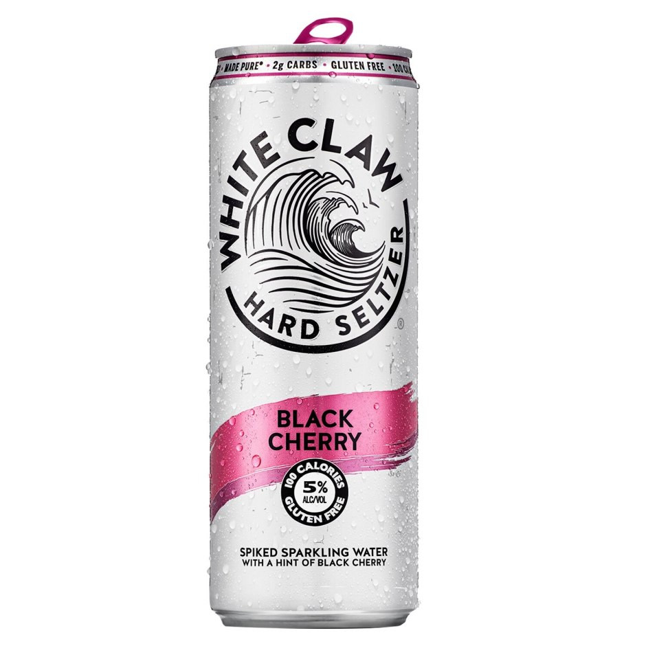 White Claw Hard Seltzer Black Cherry