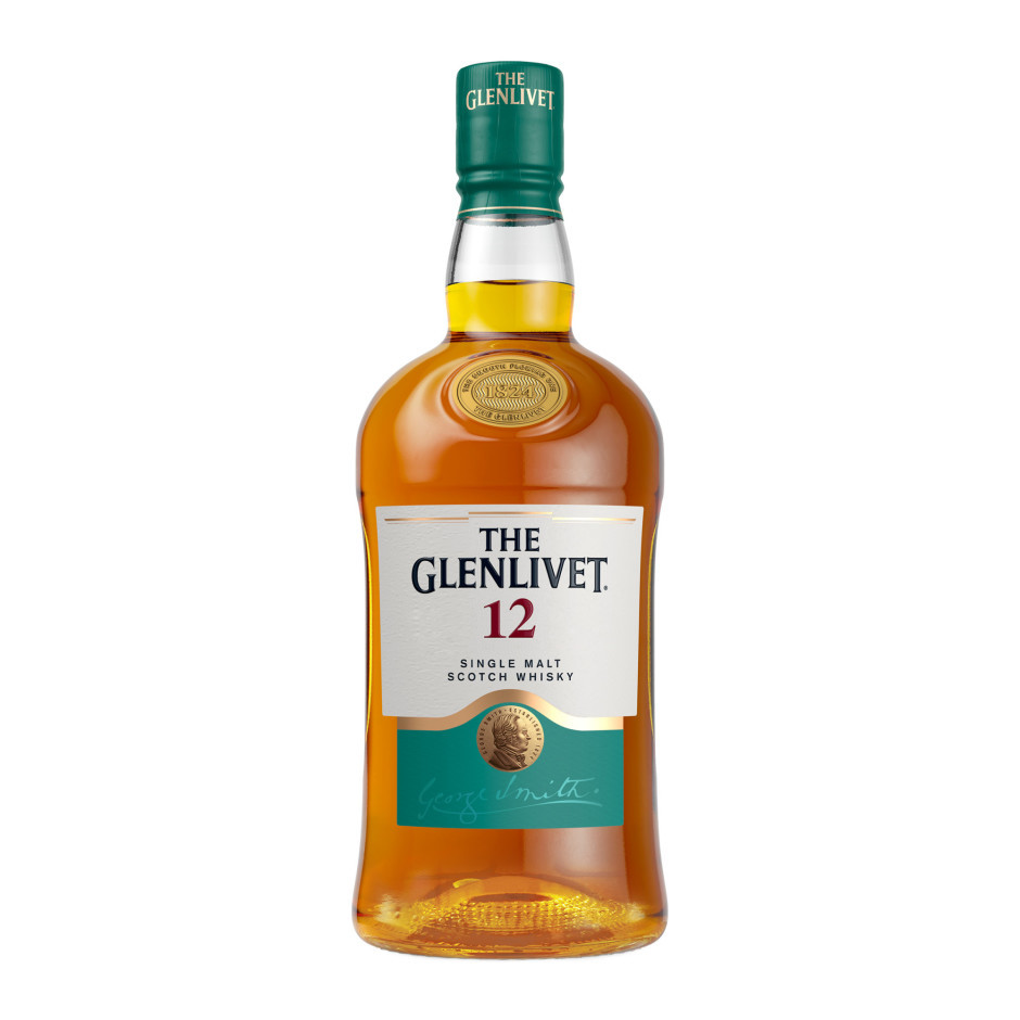 ウイスキー The Glenlivet 12 Years Single Malt The Glenlivet 12 Year Old Single Malt Scotch Whisky