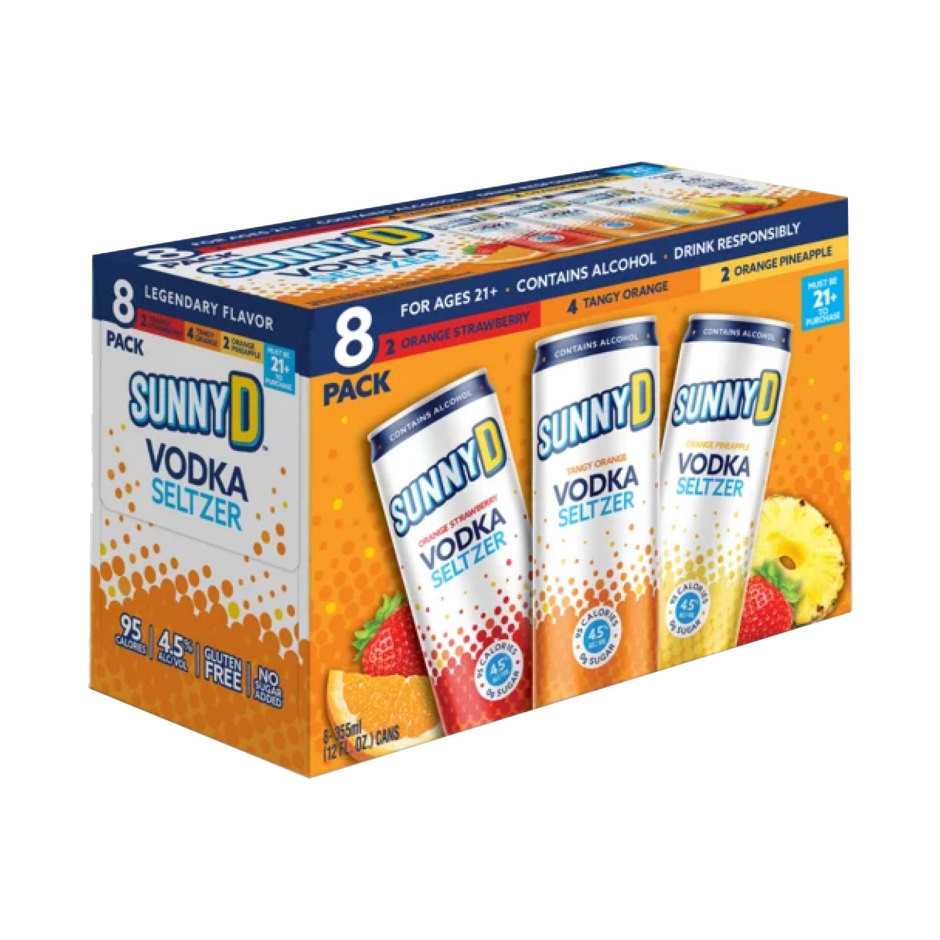 Sunny D Vodka Seltzer Variety Pack