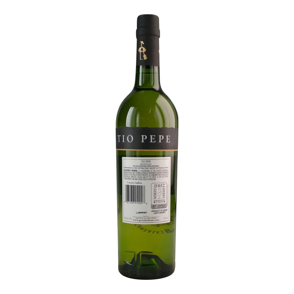 Tio Pepe Fino Muy Seco Sherry