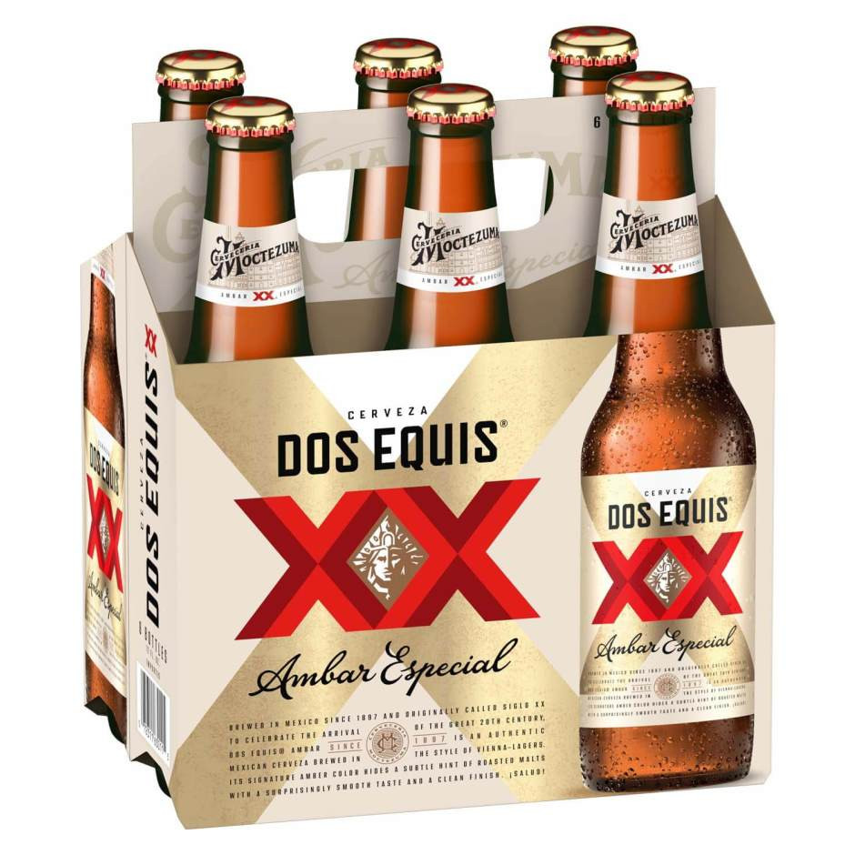 米国ヴィンテージDos Equis Amber Beer サイン Dos Equis Ambar