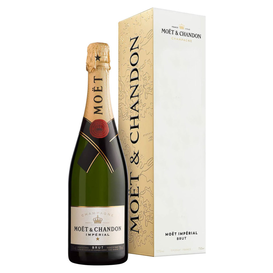 Moet and Chandon Imperial with Metal Gift Box