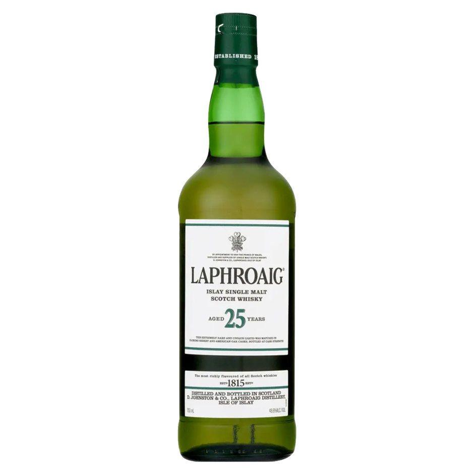 Laphroaig 25 Year Scotch