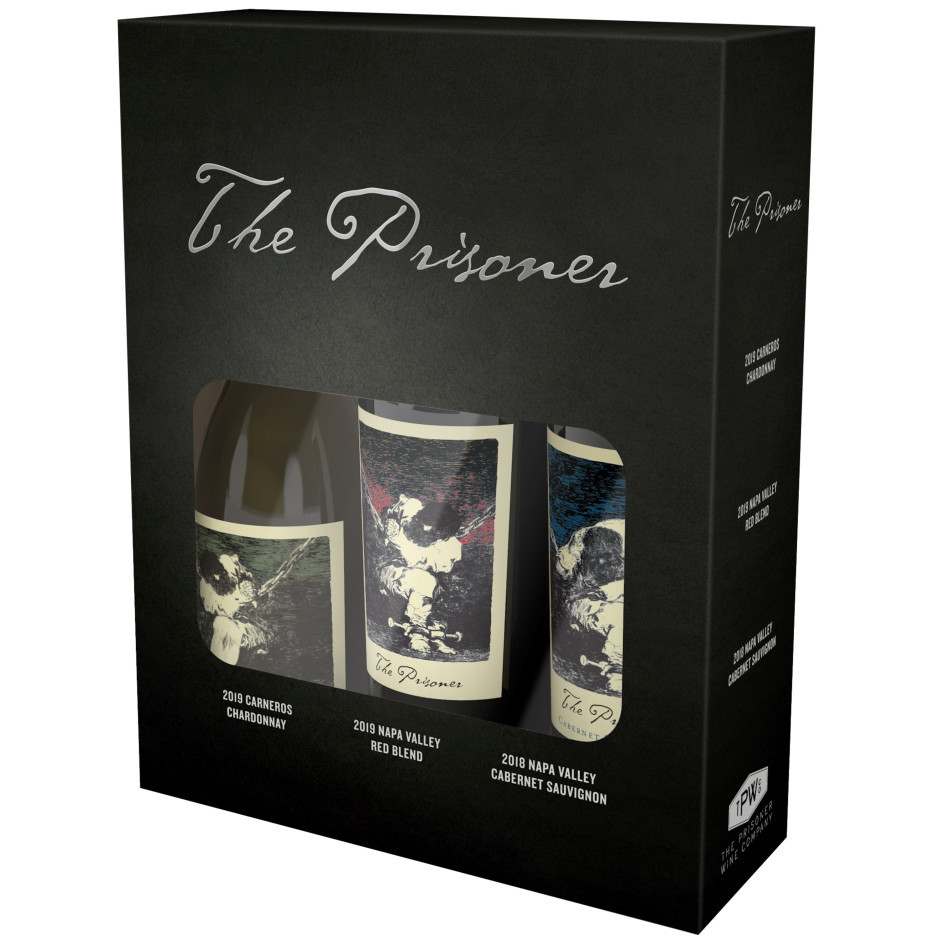 The Prisoner Combo with Cabernet Sauvignon, Red Blend and Chardonnay