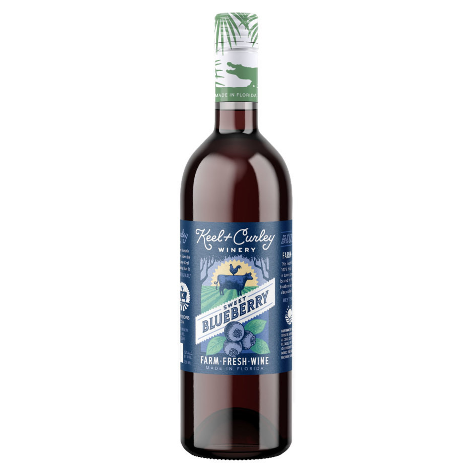 カール・フォン・リンネ グンナル・ブルーベリィ Keel & Curley Sweet Blueberry Wine