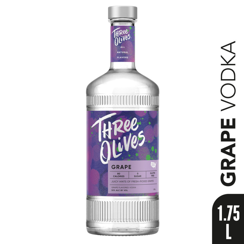Three Olives Grape Vodka