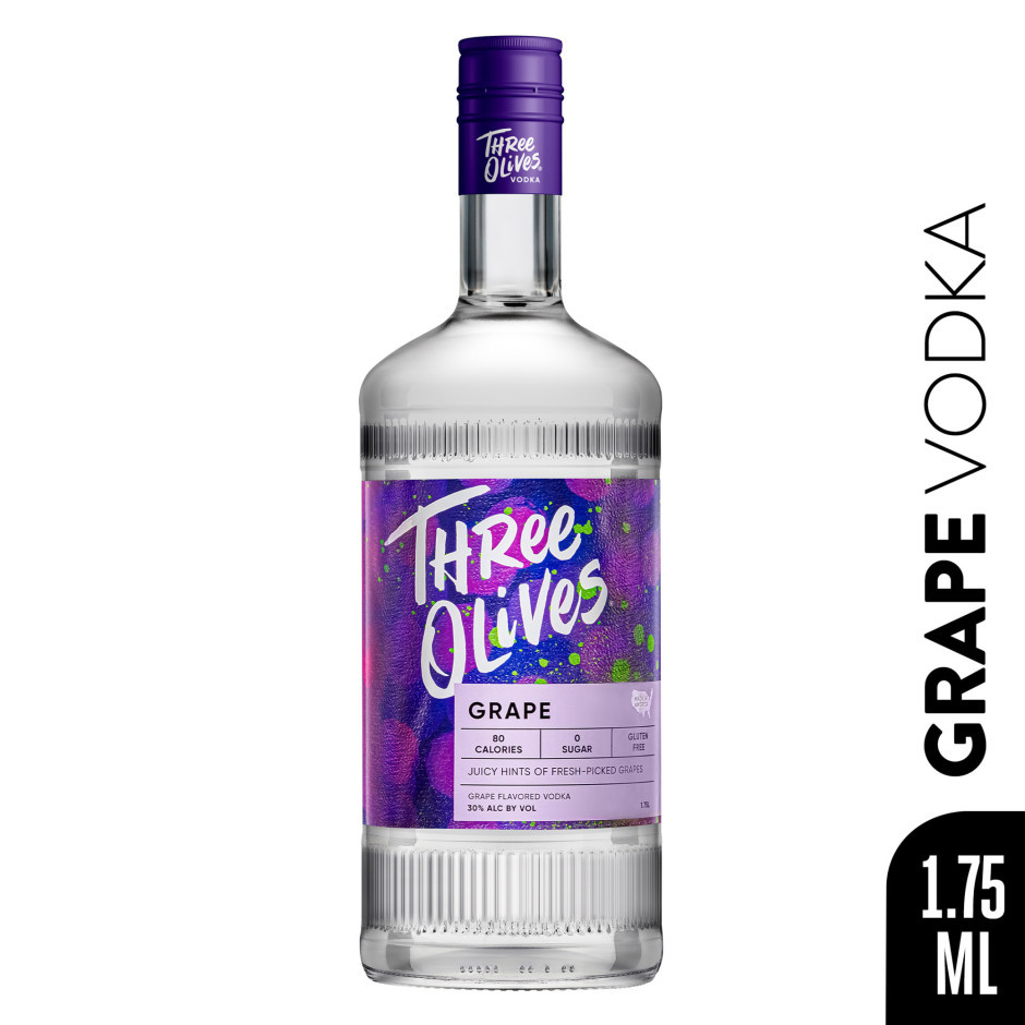Three Olives Grape Vodka