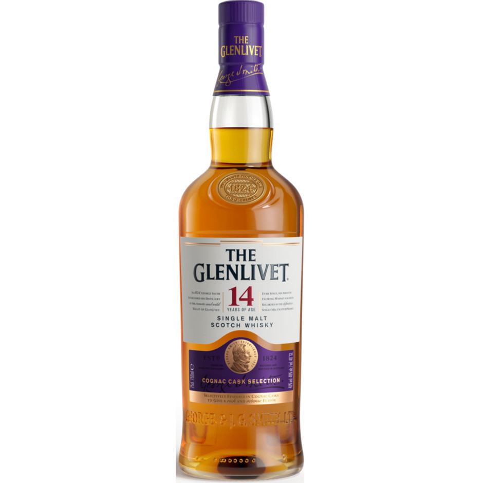 The Glenlivet 14 Year Old Single Malt Scotch Whisky
