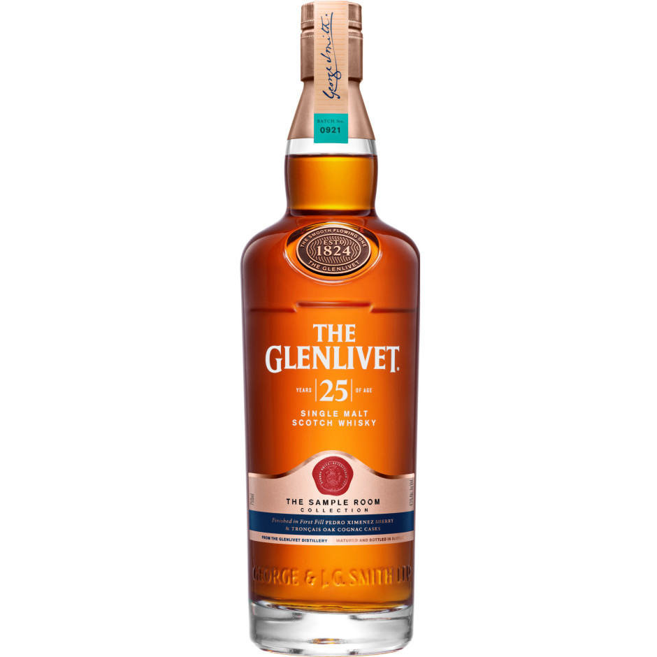 The Glenlivet 25 Year Old Single Malt Scotch Whisky