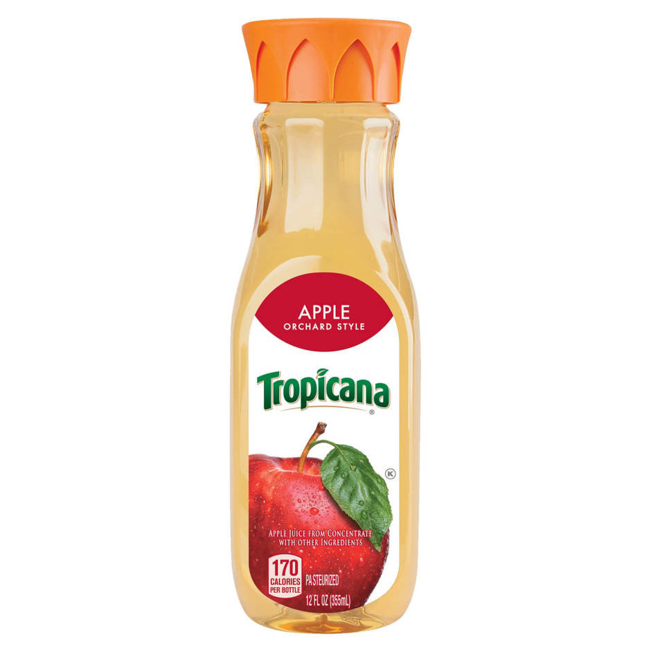 Tropicana Apple Orchard Style Bottle
