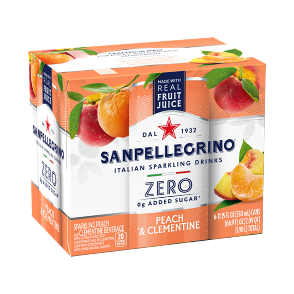 San Pellegrino Peach Clementine ZERO