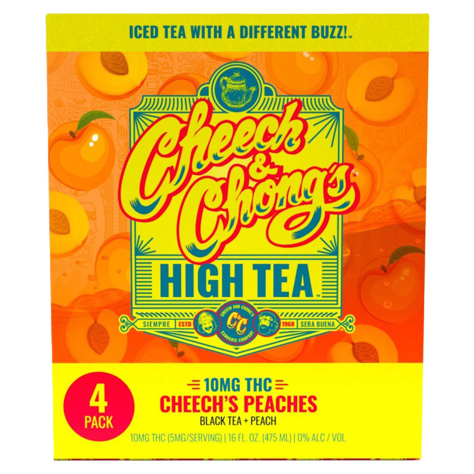 Cheech and Chongs D9 THC 10mg High Tea Cheechs Peaches