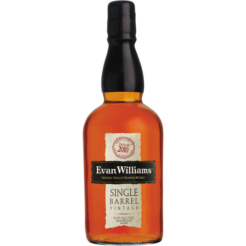 Evan Williams Single Barrel Vintage Straight Bourbon Whiskey