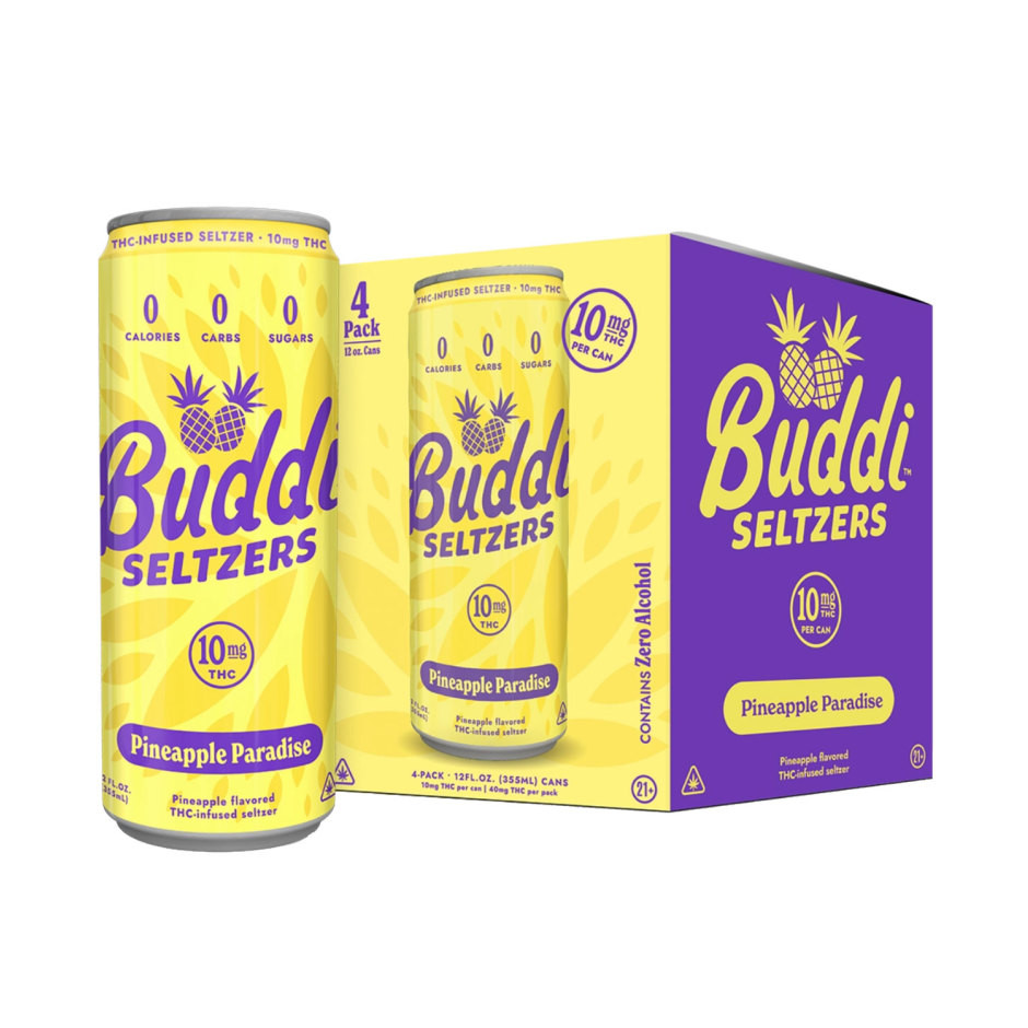 Buddi D9 THC 10mg Pineapple Paradise