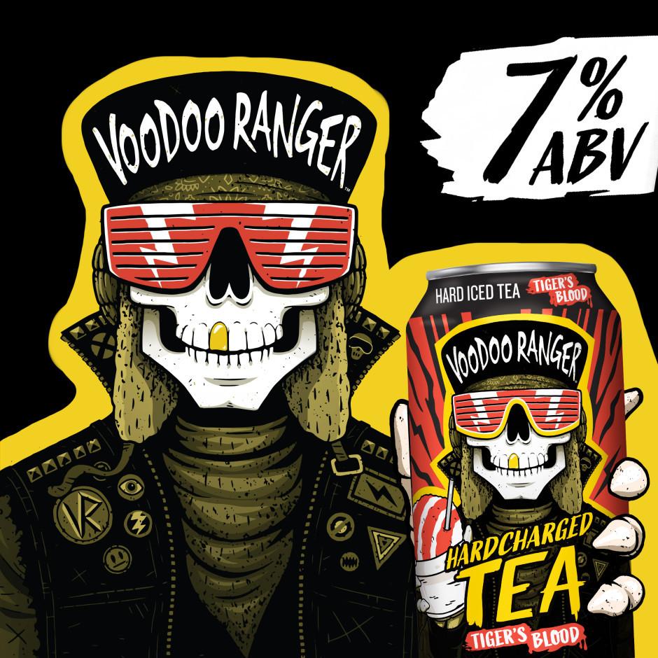 New Belgium VooDoo Ranger Hardcharged Tea Variety #2