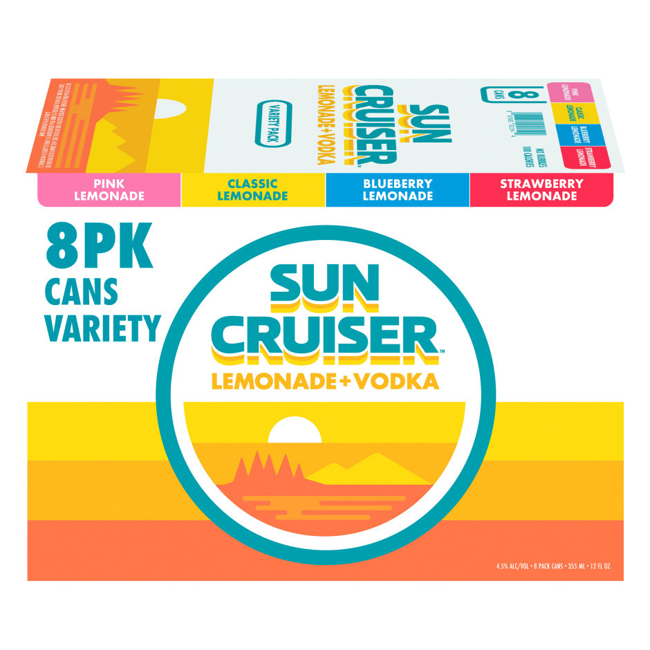Sun Cruiser Vodka Lemonade Variety